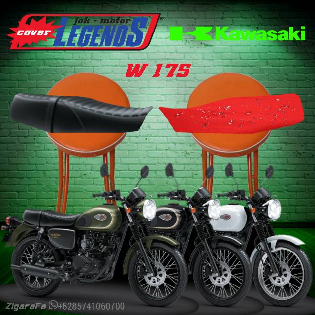 Cover Jok W175 Waterproof / Sarung Mantel Jok Aksesoris Motor Variasi
