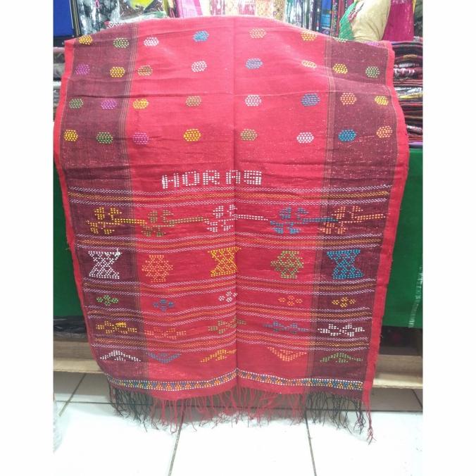 ulos Sadum merah manoropi