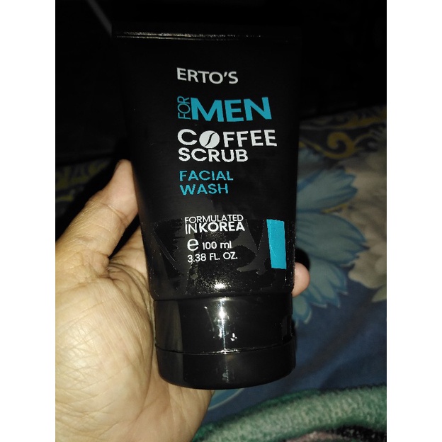 [ORI] Sabun Cuci Muka Pria Men Coffee Scrub Facial Wash Mencerahkan Kulit Wajah ORIGINAL 100ml BPOM