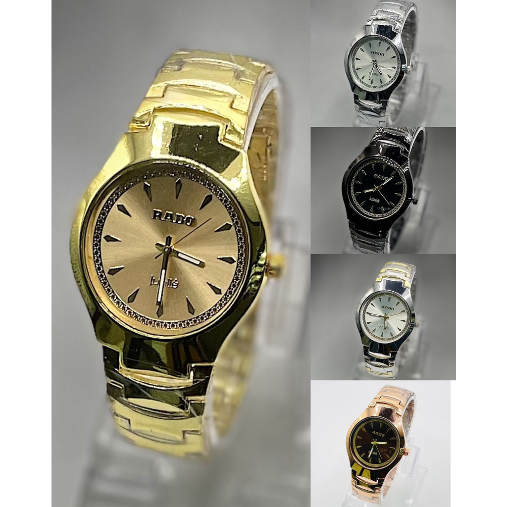 Jam Tangan Wanita K7253Z Tali Rantai Free Box &amp; Baterai