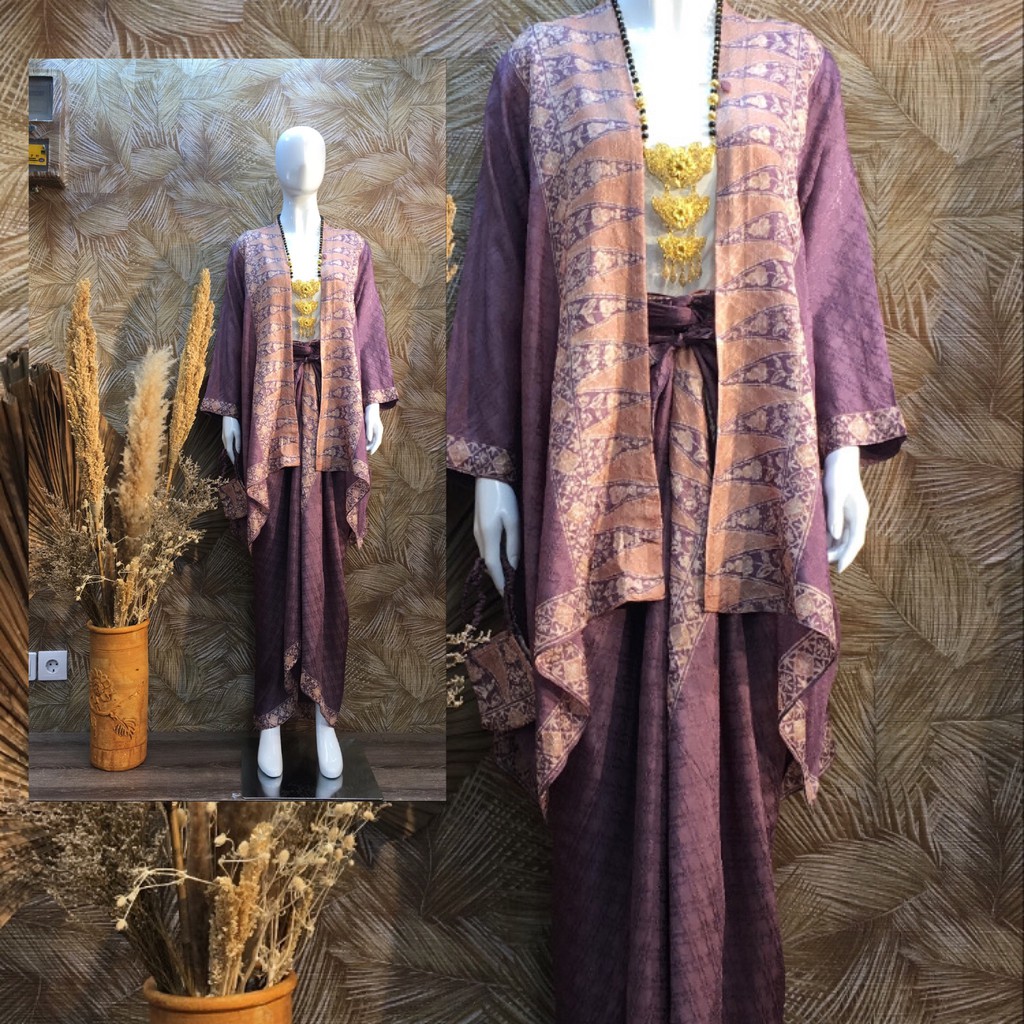 JULIA SET|STELAN BATIK VISCOSE|OUTFIT KONDANGAN|SET SUTRA|SET WANITA KEKINIAN|SET|BAJU KONDANGAN