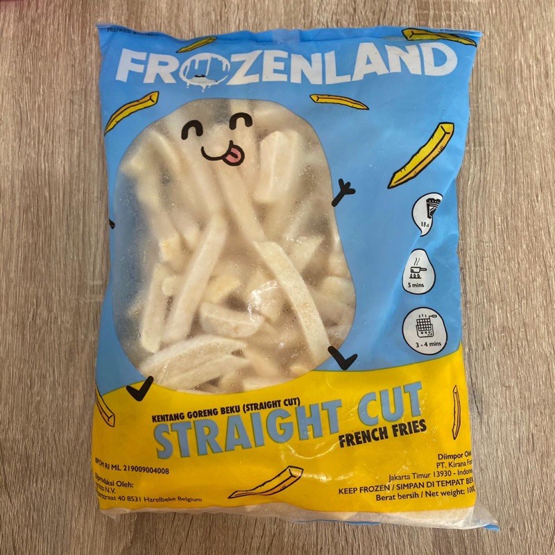 

kentang Frozen Land Stright Cut