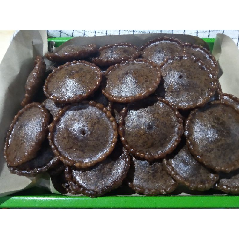 

cucur coklat tepi garing