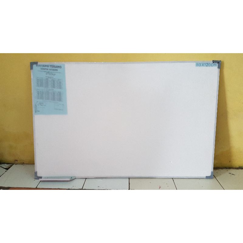 

papan tulis whiteboard 80x120 cm