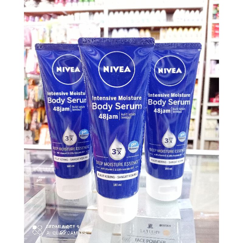 Nivea Body Serum tube / Nivea Insentive Moisture Body Serum