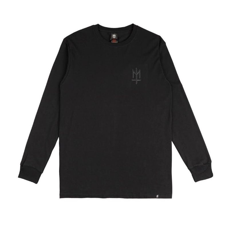 Maternal Disaster - Kaos Longsleeve - Response Black