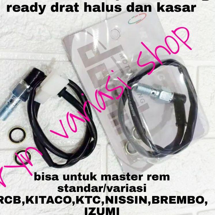 ✲Kirim Langsung suit swit switch master rem depan belakang standar/variasi drat kasar / halus ktc rc