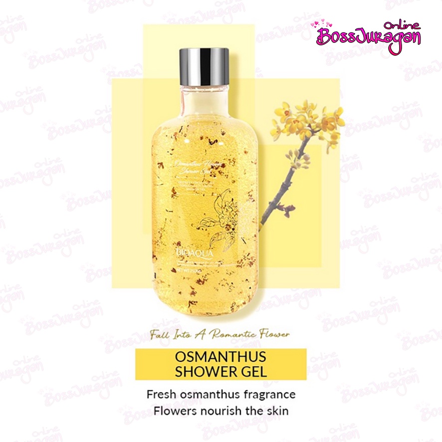 (BOSS) BIOAQUA Shower Gel Abstract Fresh Petals 250ml - Jasmine Flowers/Osmanthus/Cherry Blossom