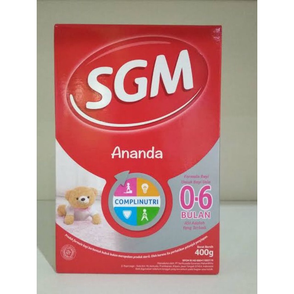 sgm 0-6 bulan 400g