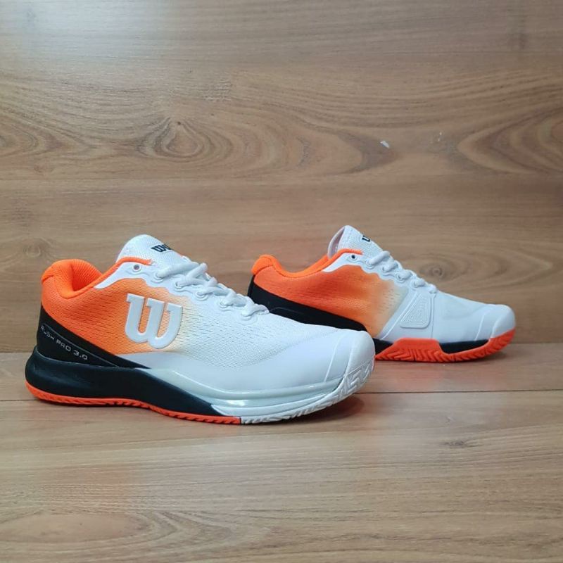 SEPATU TENIS WILSON RUSH PRO 3.0 TENNIS TERBARU TERMURAH TERJANGKAU, SEPATU BULU TANGKIS SEPATU PRIA