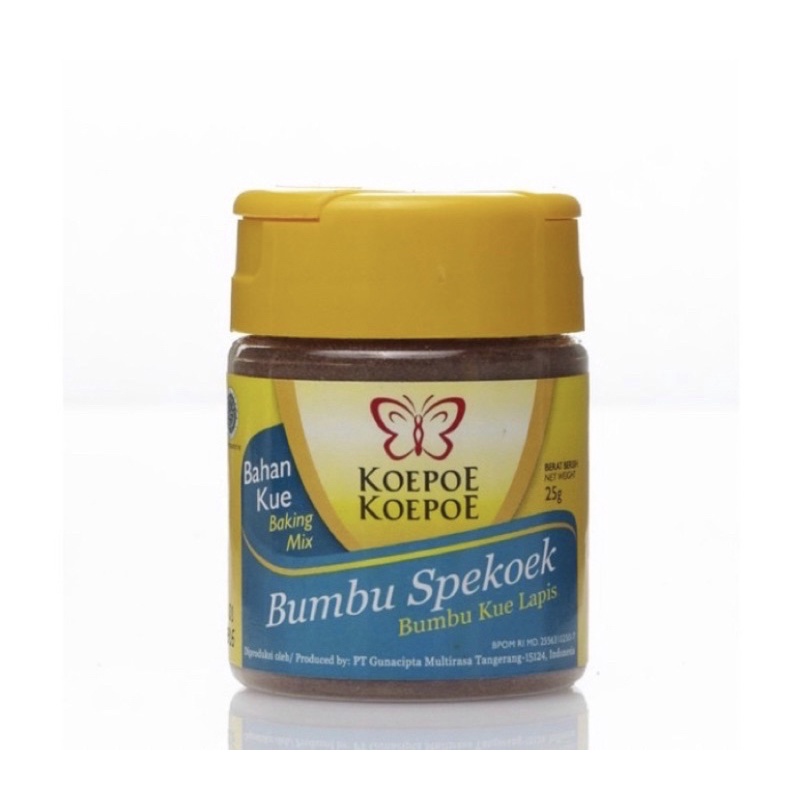 KOEPOE KOEPOE BUMBU SPEKOEK 25 GR