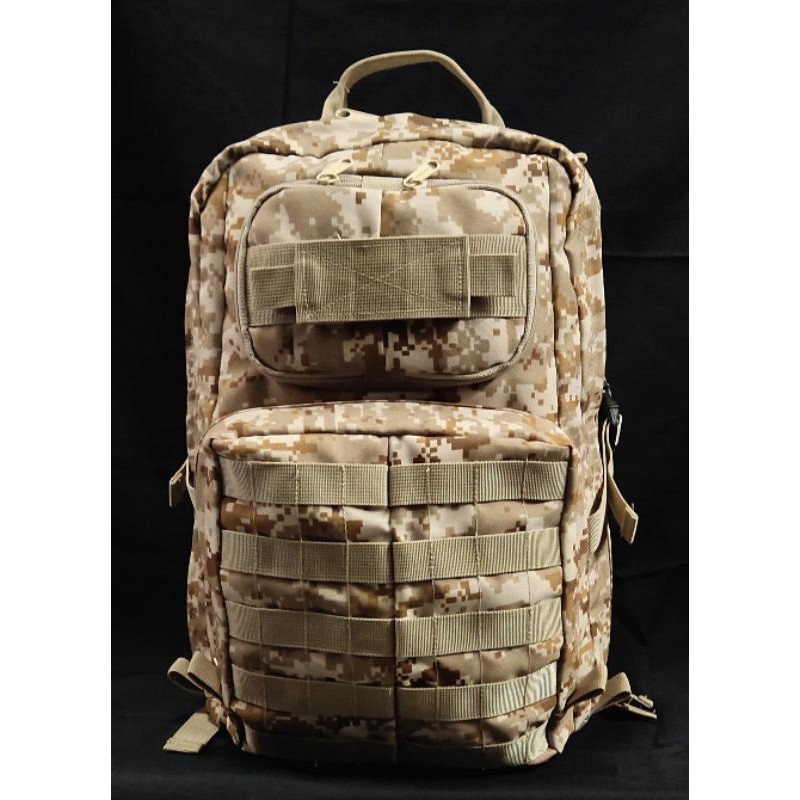 Ransel model jatah motif loreng disert