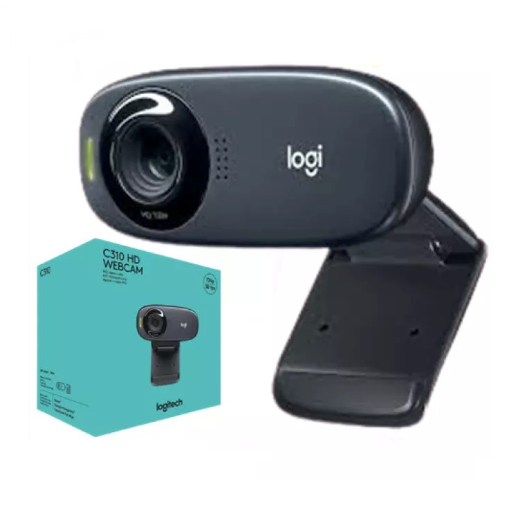 Logitech C310 HD Webcam C 310 720p Video with Lighting Correction