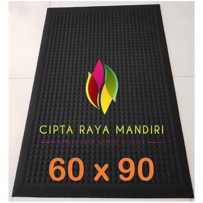 Keset Karpet Karet Bludru Anti Slip 60 x 90 - RCM