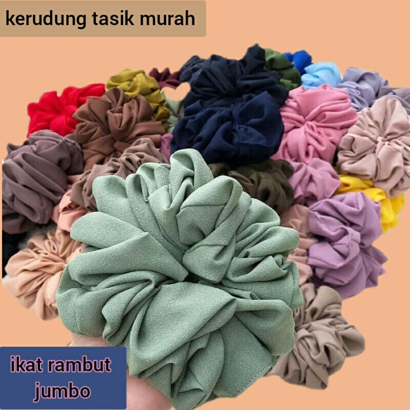 ikat rambut jumbo terbaru