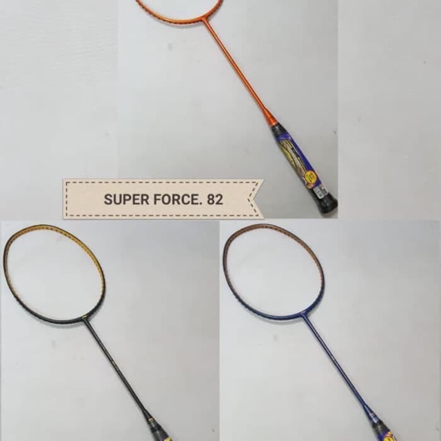 ORIGINAL Lining Super Force 82 Raket Badminton Raket Bulutangkis