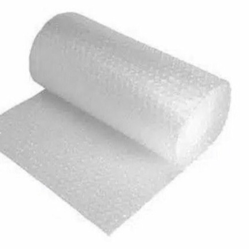 

Tambahan bubblewrap dan kardus