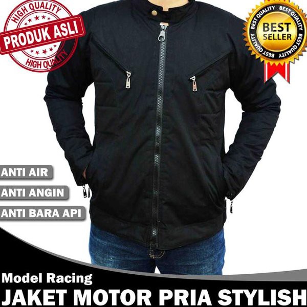 Produk Special Jaket Motor Pria Premium Anti Air . Angin . Anti Bara Api Racing