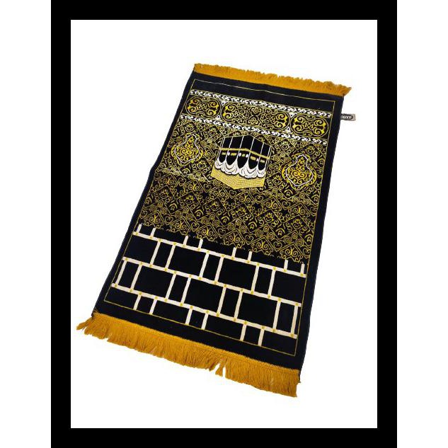 TERLARIS SAJADAH KISWA PREMIUM TURKEY MOTIF HAJAR ASWAD 
