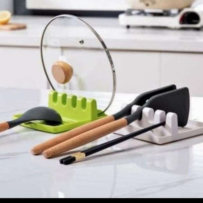 Tempat Rak Tatakan Wadah Alat Masak Spatula