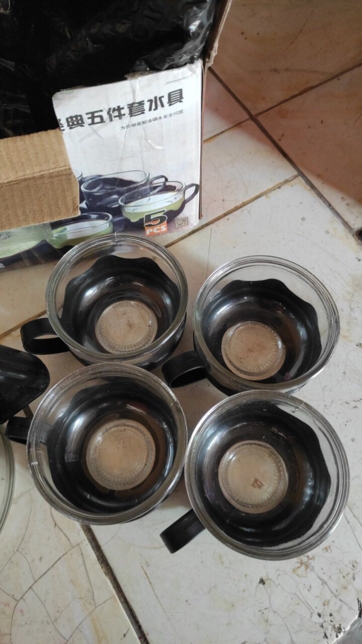 Teapot Teko Teh Tea Pot Gelas Teko Kaca+ Saringan 5 In 1  Perlengkapan Rumah  Ruang Makan Cangkir Perlengkapan Rumah  Peralatan Makan  Jug, Pitcher, & Aksesoris