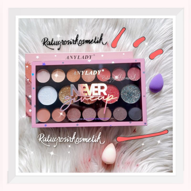 PROMO!!!EYESHADOW PALETTE NEVER GIVE UP ANYLADY NO.845