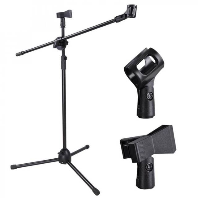 TaffSTUDIO Tripod Holder Mikrofon Pro 2 Klip - NB-107