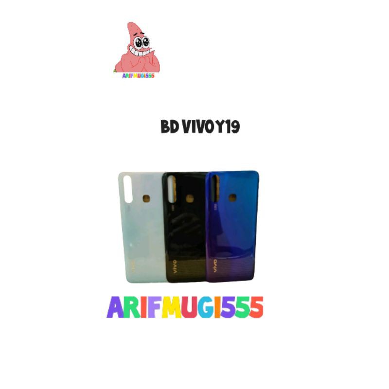 BACKDOOR BACKCOVER TUTUP CASING BELAKANG VIVO Y19 ORIGINAL