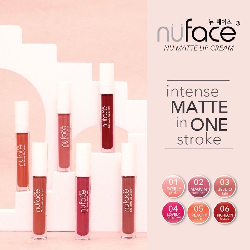 Matte Lip Cream / Lip Cream Nuface / Lipcream Nuface