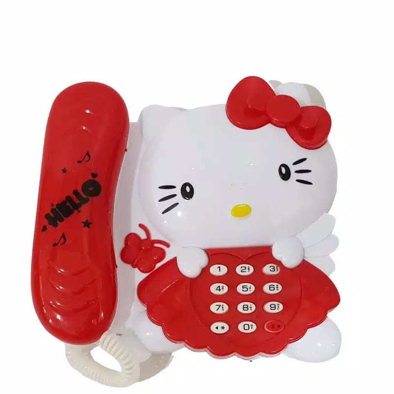 mainan telepon hello kitty