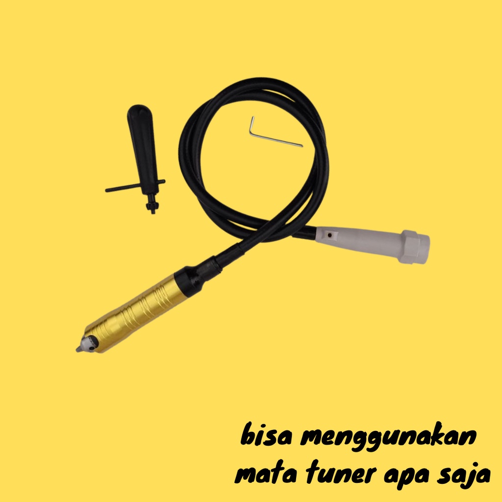 Mesin Bor Tuner Foredom Handpiece Kabel Flexible Flexibel Cuner Cnc 6mm