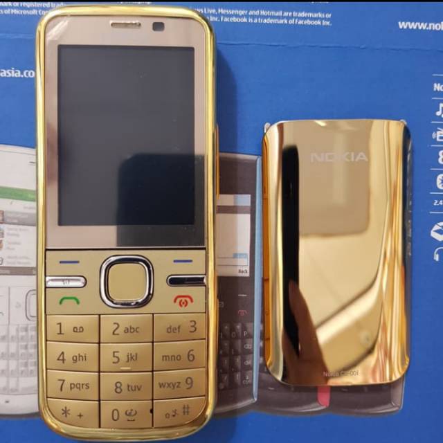 nokia c5 warna gold baru refurbish bkan 2720 a997 a847 v8 v9 note 10