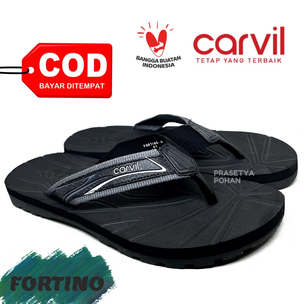 Sandal Pria Original Carvil Premium ANTI AIR dan ANTI SLIP