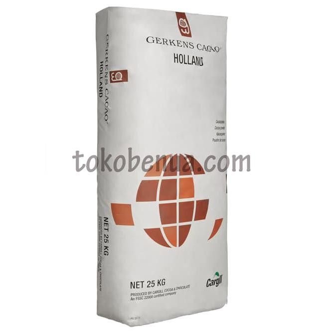 

31.87-Kue- Coklat Bubuk Gerkens Cargill Gr 80 Red Brown Pure Cocoa Powder 1 Kg -Terlengkap-Termurah-