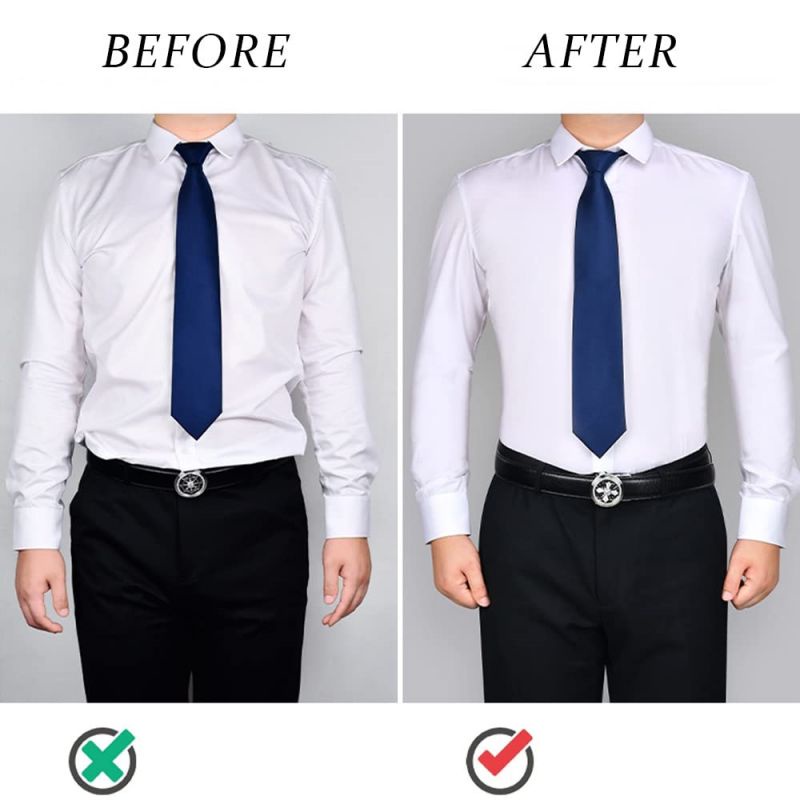 1 Pasang Suspender Kemeja Shirt Suspender Intactor Leg Suspender For Men Shirt Holder