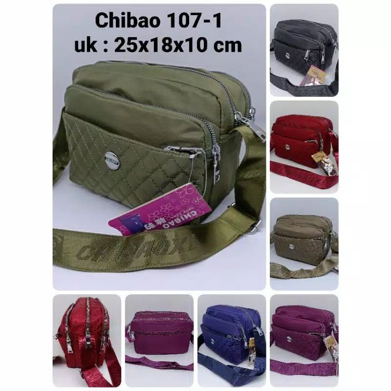 TAS SELEMPANG ORI CHIBAO 107-1 BEST SELLER CIBAO107