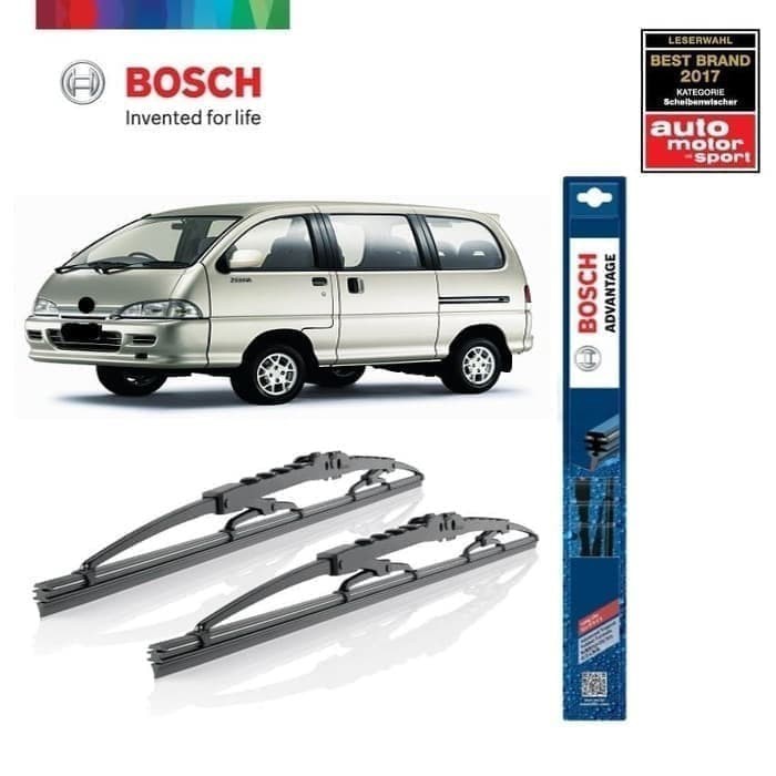 Wiper Blade Espass BOSCH Sepasang Advantage 16-18&quot; ORIGINAL