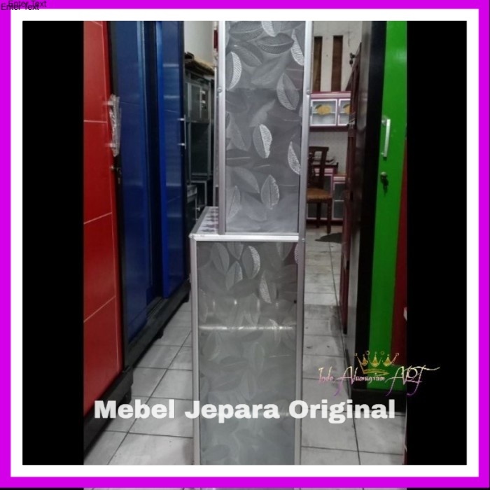 Rak Dapur Kaca Aluminium - Rak Piring Makanan Bahan Aluminium Murah