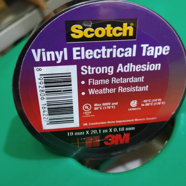 

Isolasi Listrik Scotch 700 Original 3M Terbaik - Vinyl Electrical Tape 3M
