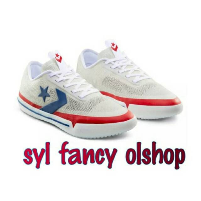 Sepatu Converse All Star Pro BB - Ox  White Original BNIB CON167292C