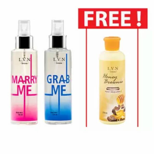 Body Mist Lovana Buy 2 Get 1 Body Lotion Vannila