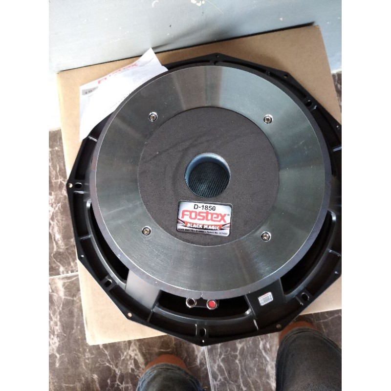 speaker fostex D1850 original produk 18 inch double demper