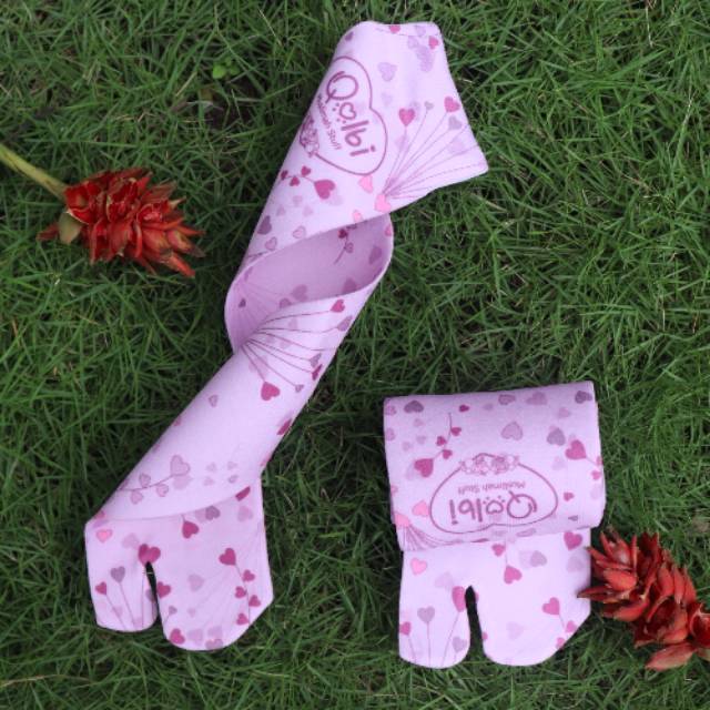 Qolbi kaos kaki printing