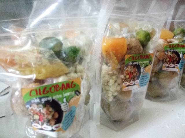 

cilok goang cilgobang tersedia rasa ayam, jando dan moza lumer