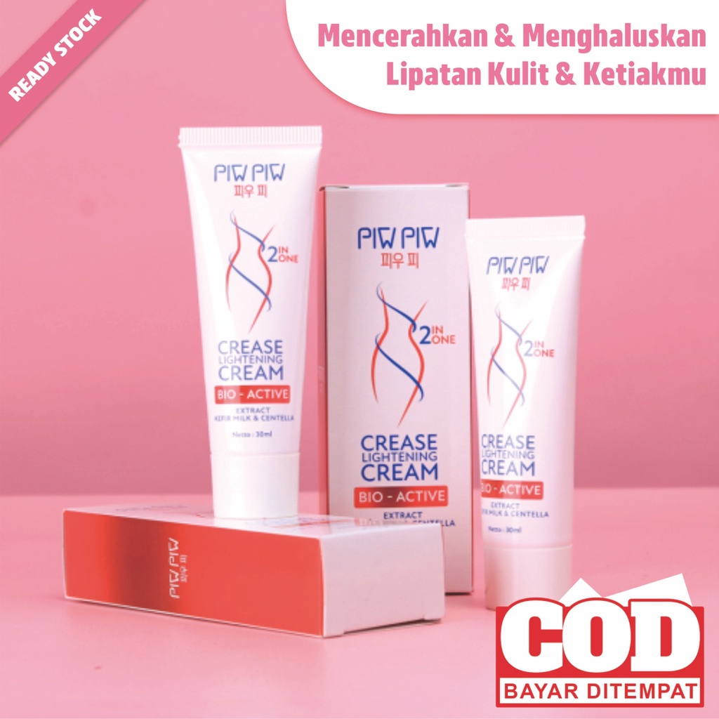 Piw Piw Crease Axillary Cream Lightening Cream - PIWPIW Armpit Pemutih Ketiak, Penghilang Bekas Luka BPOM Luciola