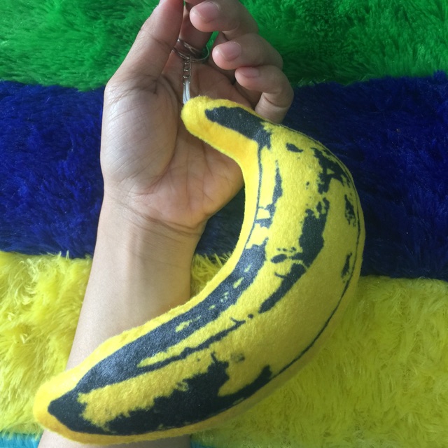 Bizzarpillow Gantungan Kunci Pisang BZ174