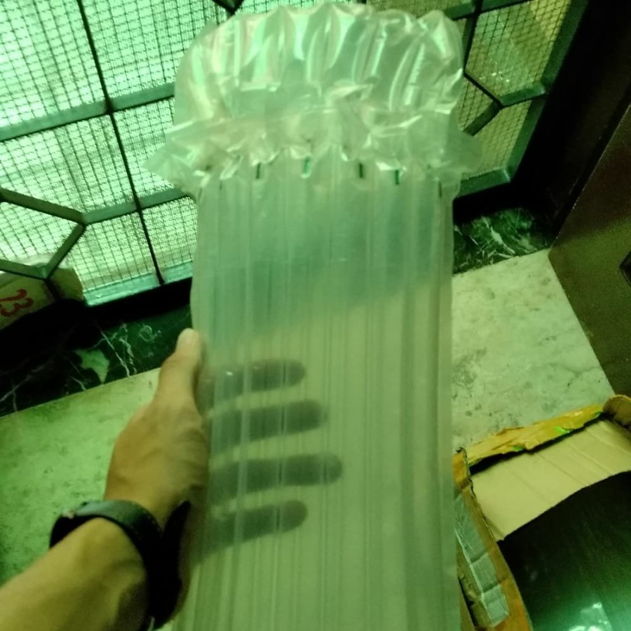 

[Paket Hemat Isi 25] Wine Column Bubble - Packing Aman Anti-Pecah