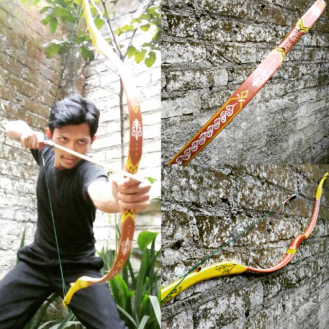 Busur panah horsebow EFG fiber glass impor