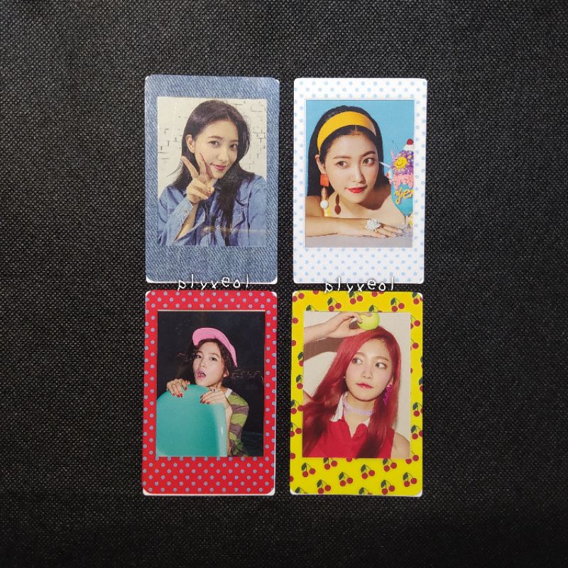Red Velvet Yeri Trolls Pop Up Polaroid PC Russian Roulette Denim Summer Magic - Photocard Frame Trol