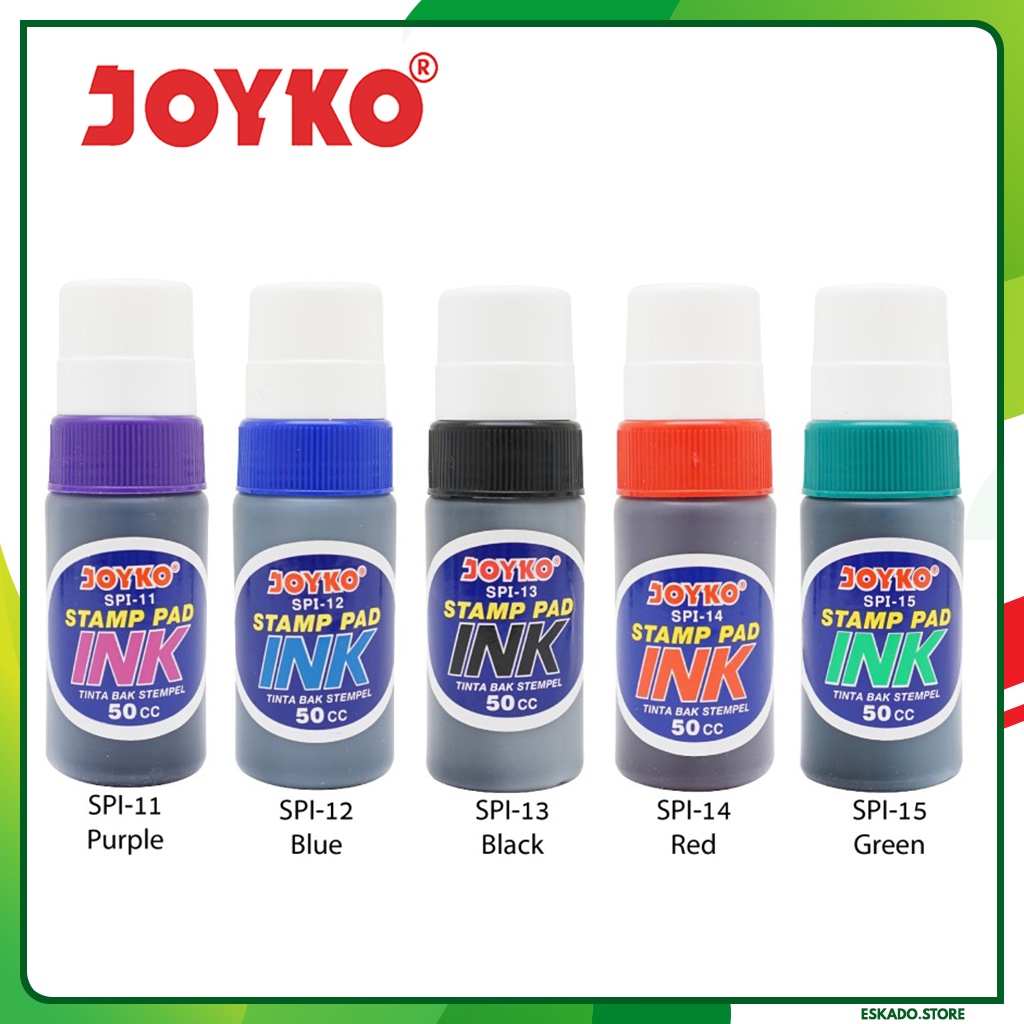 Joyko Stamp Pad Ink Refill Tinta Stempel 50cc